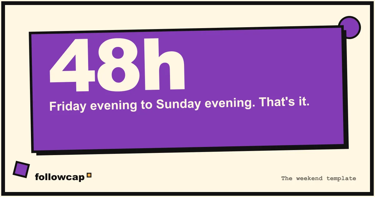 A weekend is 48 hours, and at the average screen time about 13 of them would go to a screen